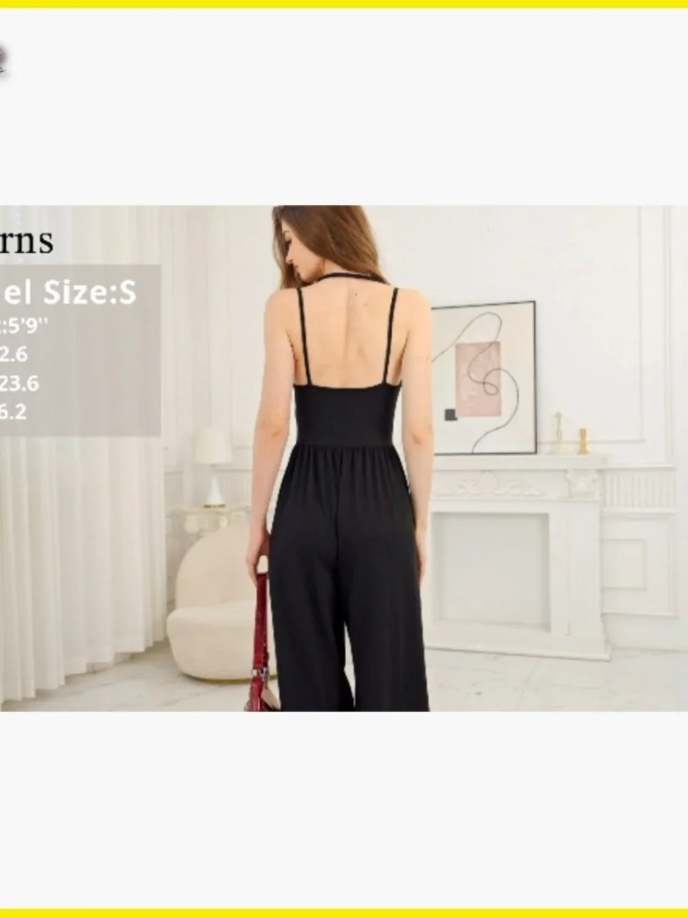 Summer Jumpsuit Spaghetti Strap Wide Leg Romper Chic Casual Outfit